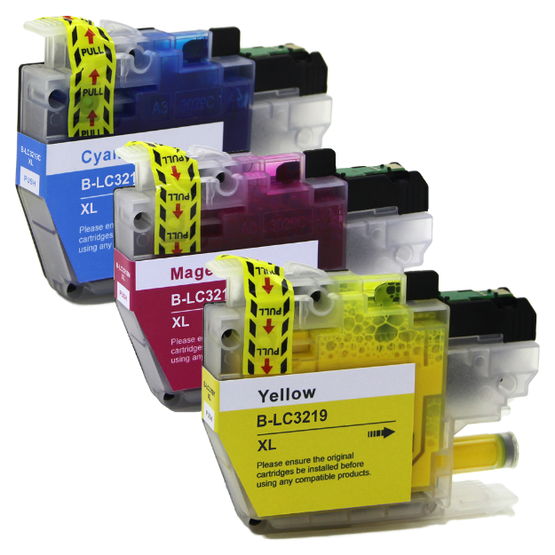 Picture of Compatible Brother LC3219XL High Capacity Colour Multipack Ink Cartridges