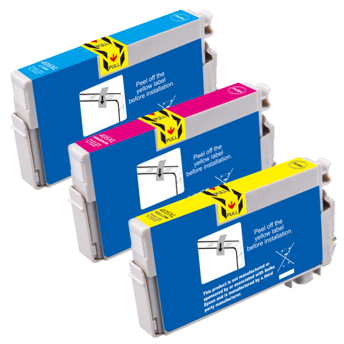 Compatible Epson WorkForce Pro WF-4825DWF High Capacity Colour Multipack Ink Cartridges