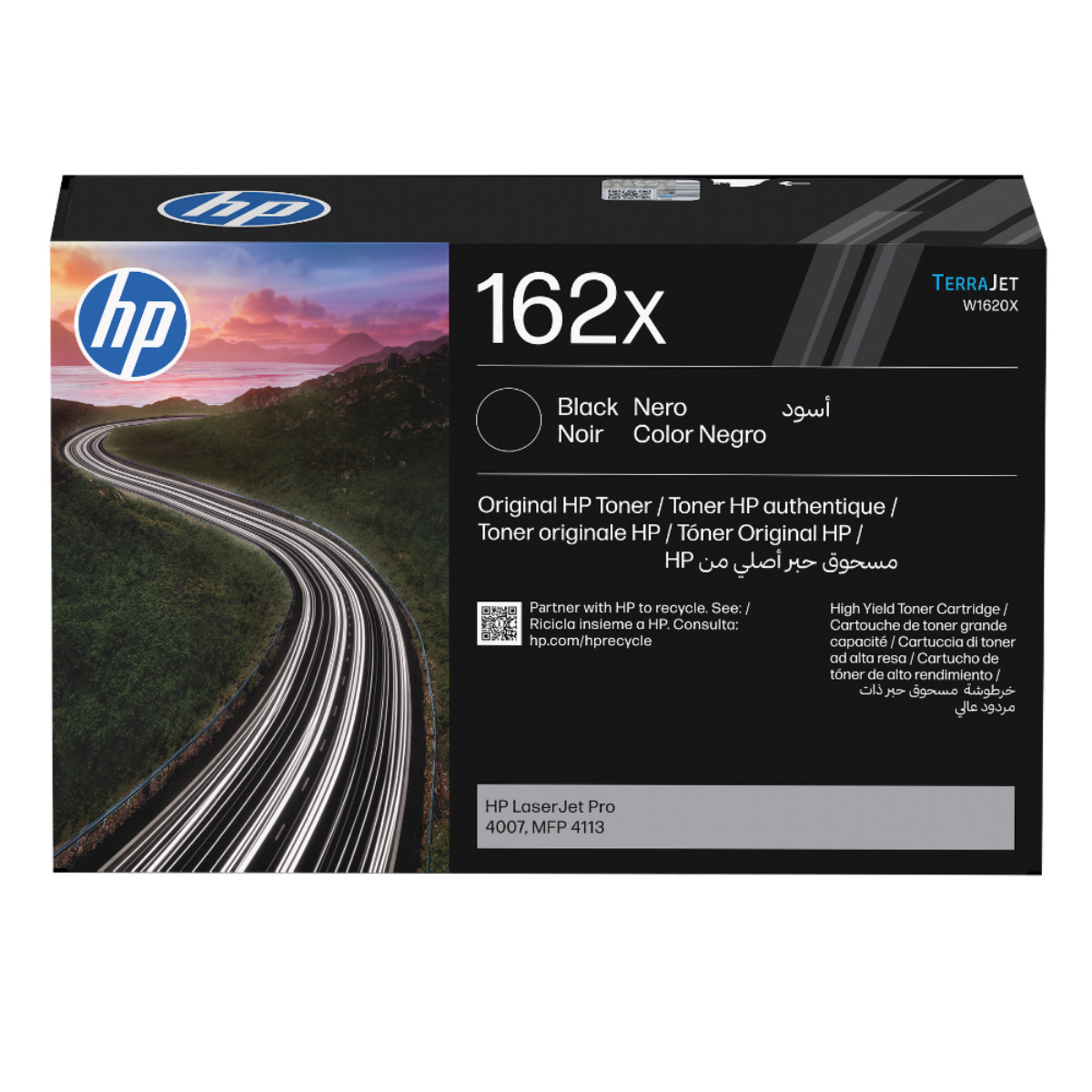 Genuine HP W1620X High Capacity Black Toner Cartridge