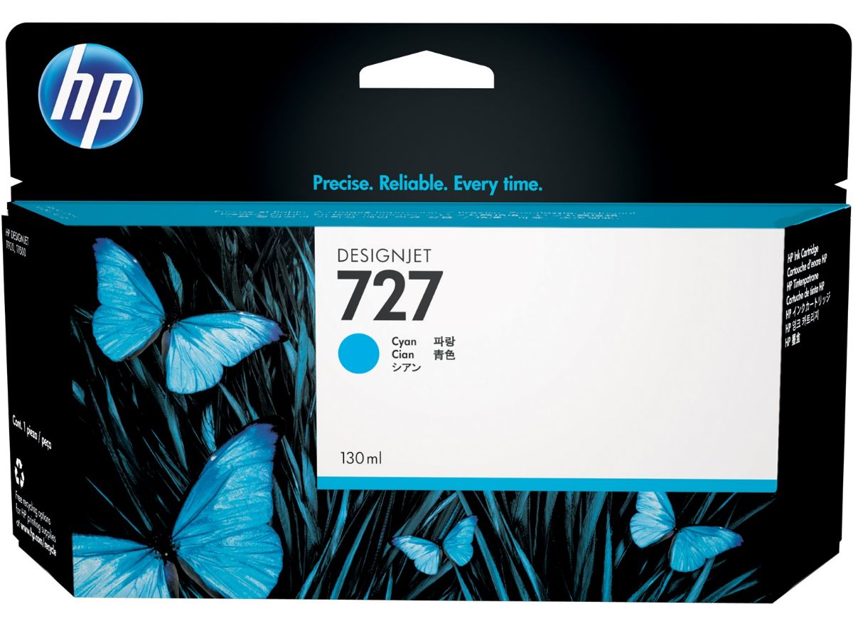 OEM  HP DesignJet T2500 Cyan Ink Cartridge
