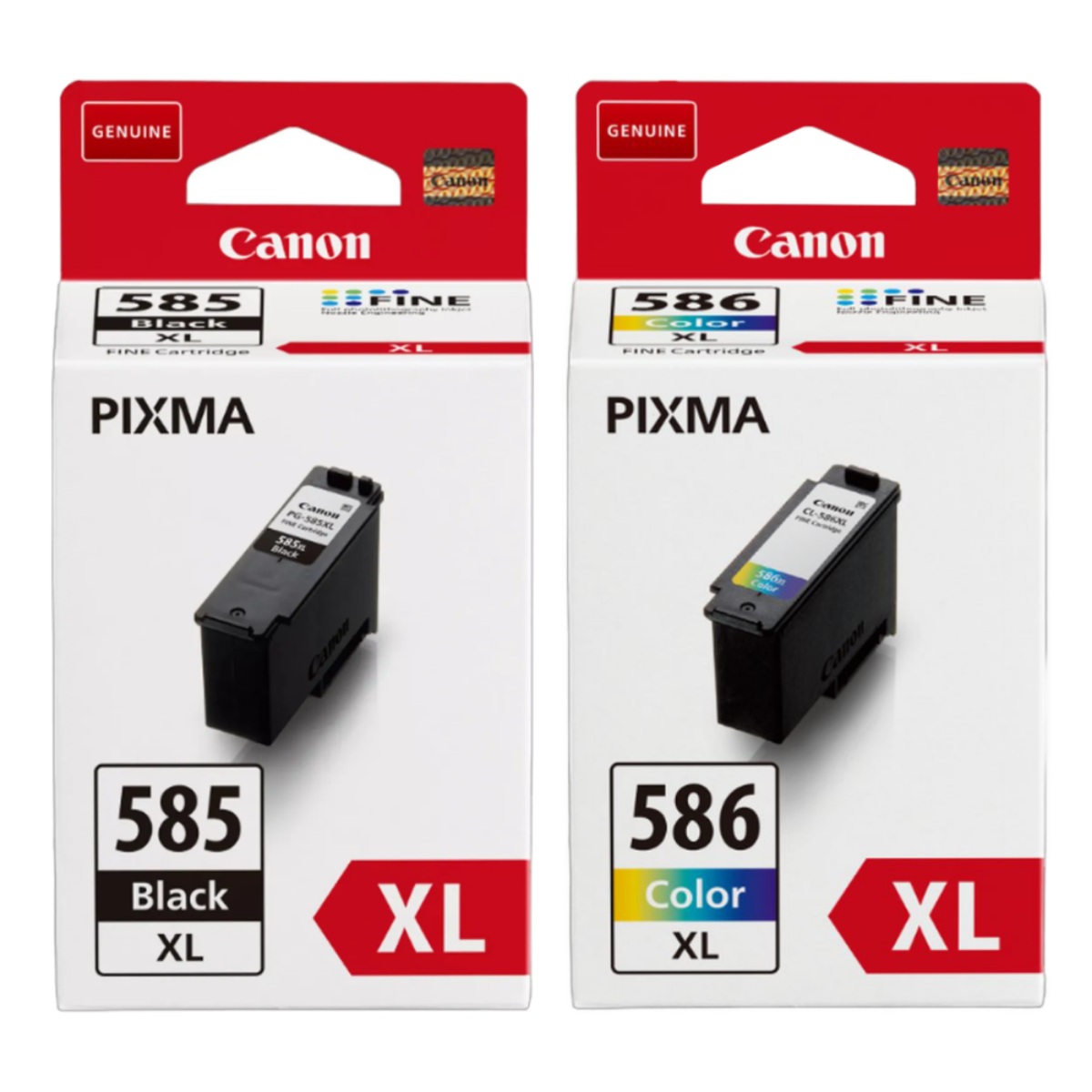 PG-585XL / CL-586XL High Capacity Combo Pack Ink Cartridges