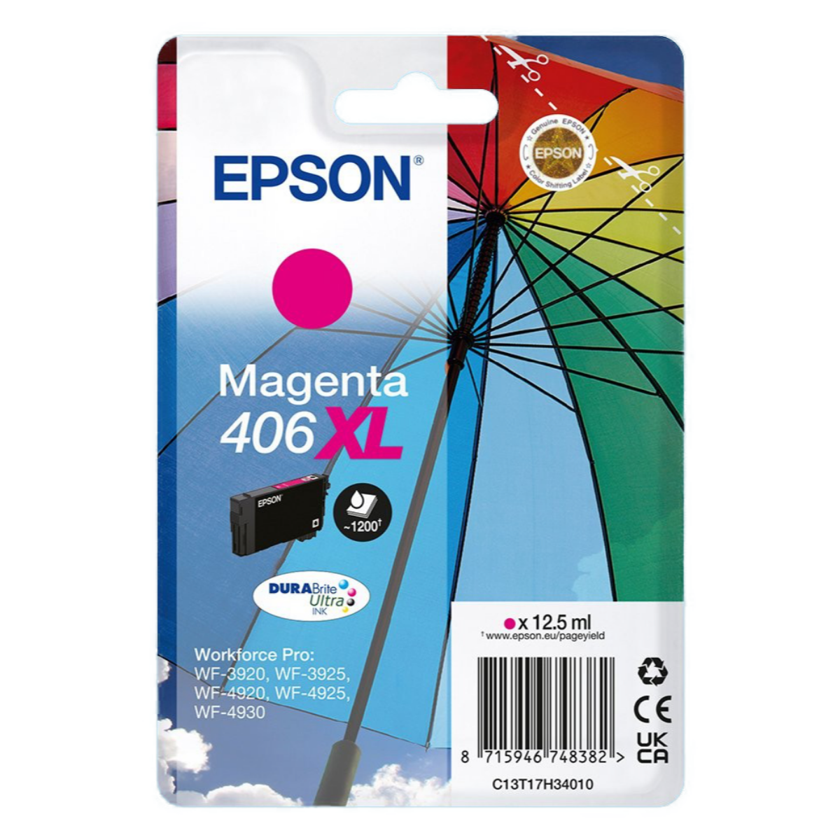 Epson WorkForce Pro WF-4920 High Capacity Magenta Ink Cartridge