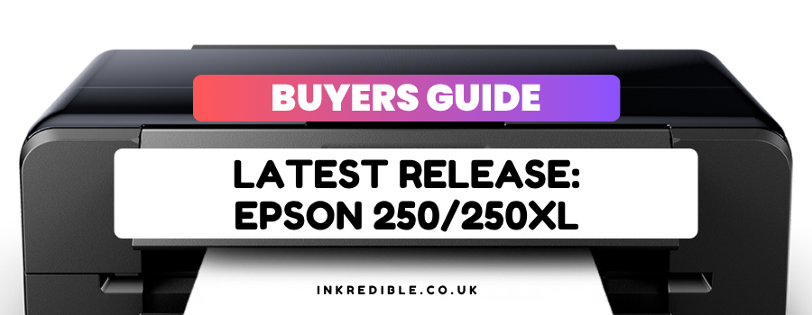 Latest Release - Epson 250XL Ink for XP-980 Printers