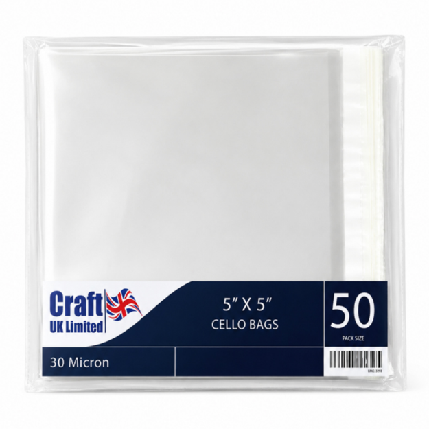 Picture of 5 x 5 Cello Bags (50 Bags)