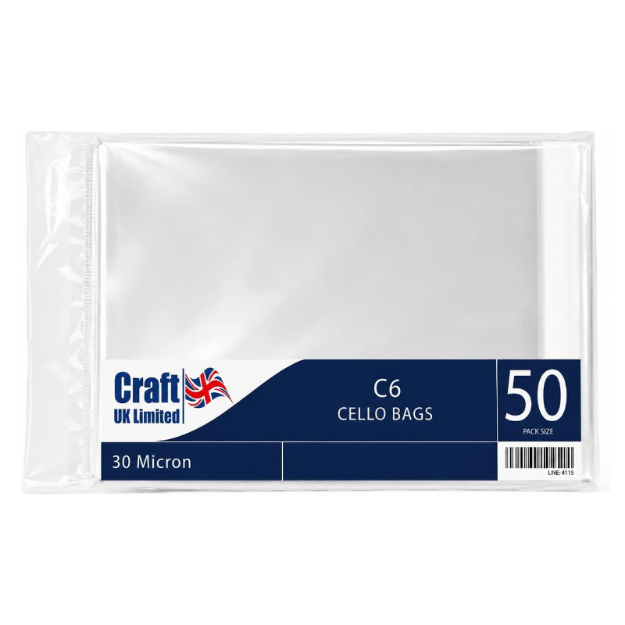 Picture of C6 Cello Bags (50 Bags)