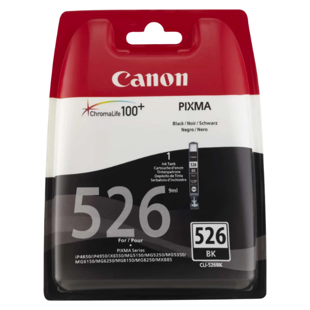 Picture of Canon CLI-526 Black Standard Capacity Ink Cartridge 9ml - 4540B001