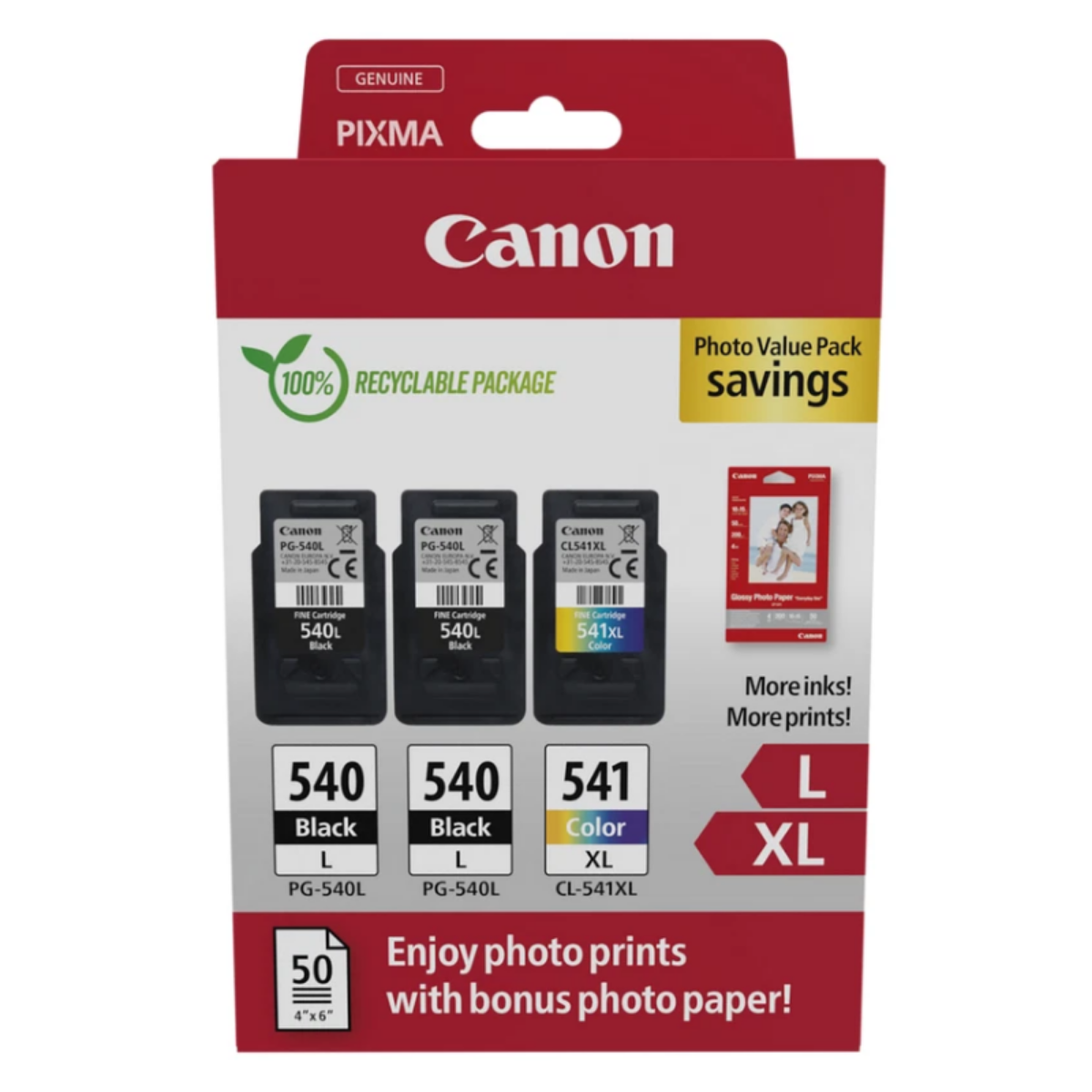 OEM Canon Pixma MX475 High Capacity Combo (3 Pack) Ink Cartridges